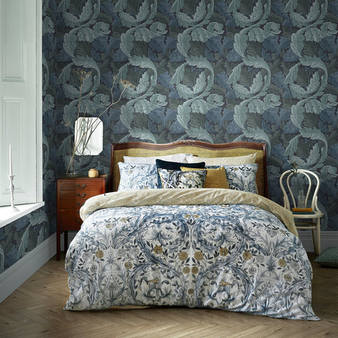 William Morris at Home Acanthus Neutral Wallpaper
