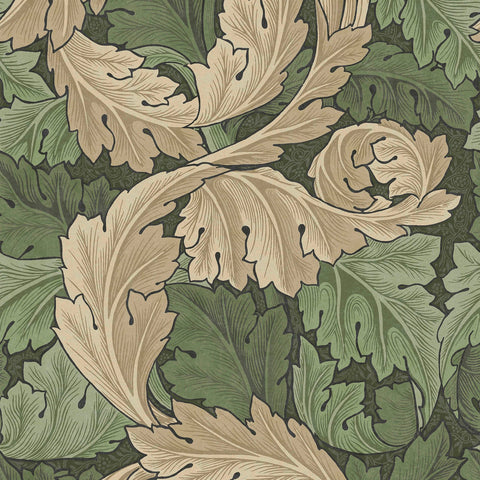 William Morris at Home Acanthus Neutral Wallpaper