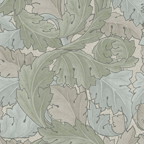 William Morris at Home Acanthus Neutral Wallpaper
