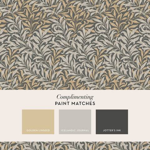 William Morris at Home Willow Bough Plum Wallpaper