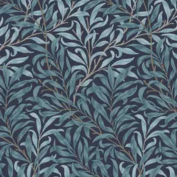 William Morris at Home Willow Bough Plum Wallpaper