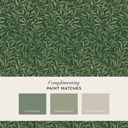 William Morris at Home Willow Bough Plum Wallpaper