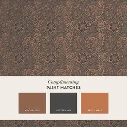 William Morris at Home Marigold Paintable Wallpaper