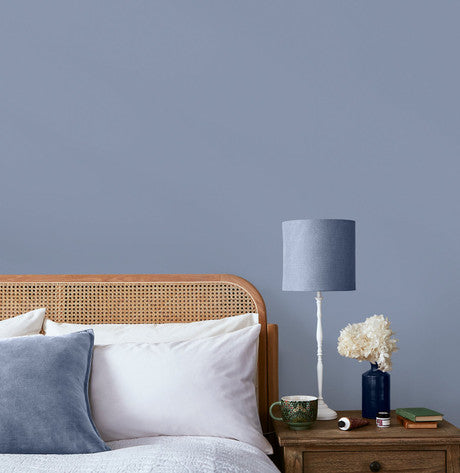William Morris at Home Hazed Temper Blue Paint