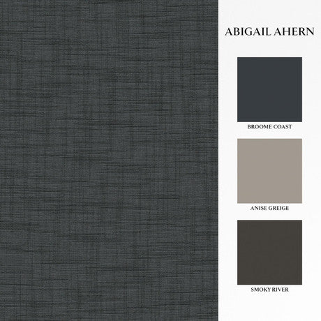 Abigail Ahern Weathered LInen Midnight Wallpaper