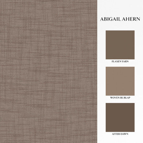 Abigail Ahern Weathered LInen Cocoa Wallpaper
