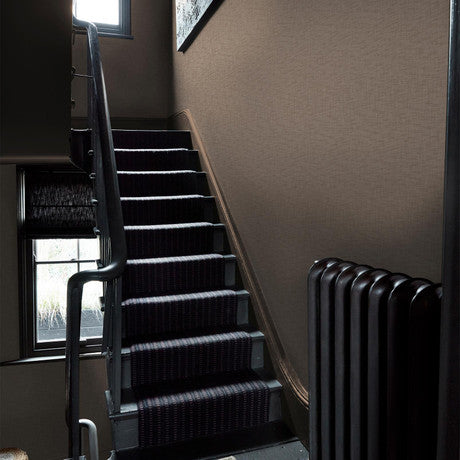 Abigail Ahern Weathered LInen Cocoa Wallpaper