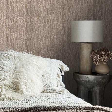 Abigail Ahern Heirloom Knit Baked Beige Wallpaper