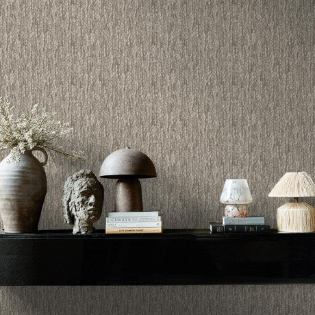 Abigail Ahern Heirloom Knit Greige Wallpaper