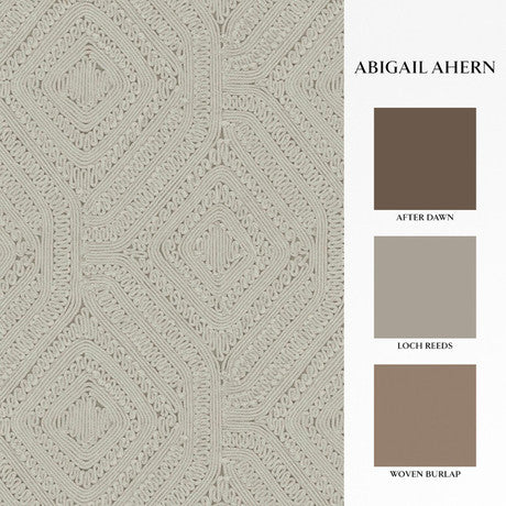 Abigail Ahern Artisan Weave Cream Wallpaper