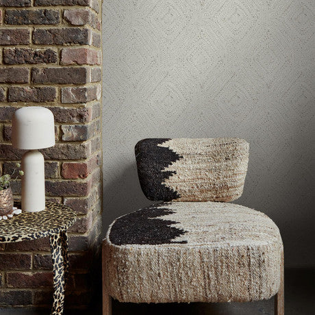 Abigail Ahern Artisan Weave Cream Wallpaper