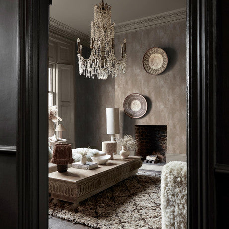 Abigail Ahern Oxidized Opulence Limestone Wallpaper