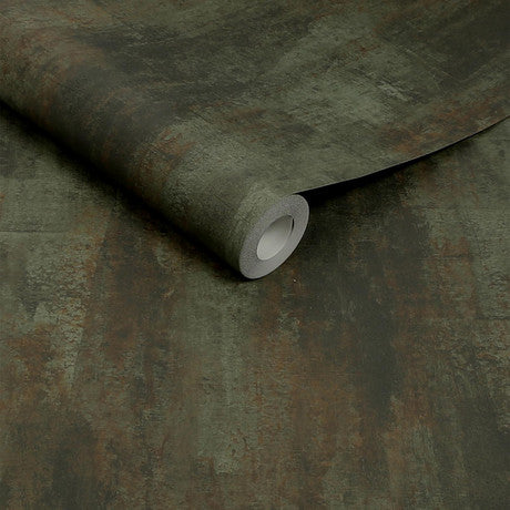 Abigail Ahern Oxidized Opulence Moss Wallpaper