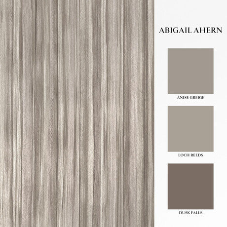 Abigail Ahern Linear Luxe Pewter Wallpaper