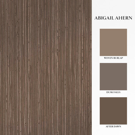 Abigail Ahern Fibre Stripe Sable Wallpaper