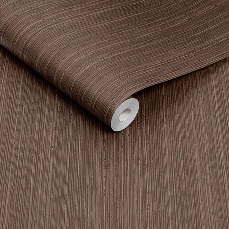 Abigail Ahern Fibre Stripe Sable Wallpaper