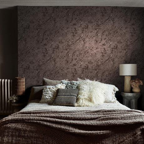 Abigail Ahern Boheme Marble Mocha Wallpaper