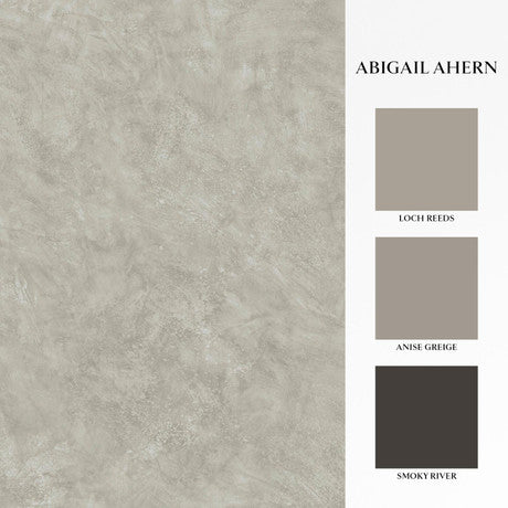 Abigail Ahern Urbanite Tadelakt Greige Wallpaper