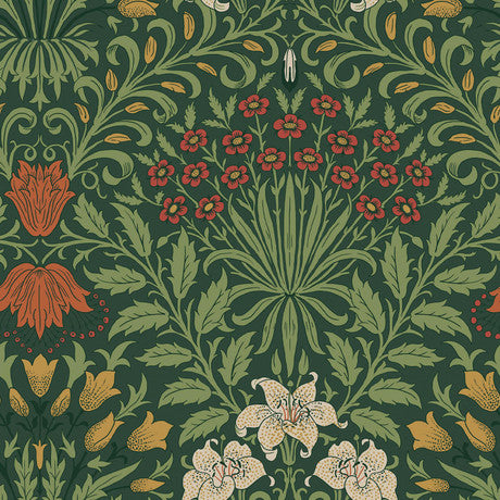 William Morris at Home Garden Dewberry Wallpaper