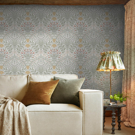 William Morris at Home Garden Soft Sage Wallpaper