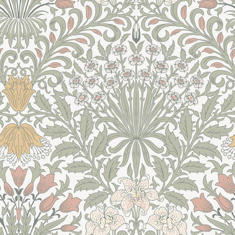William Morris at Home Garden Dewberry Wallpaper