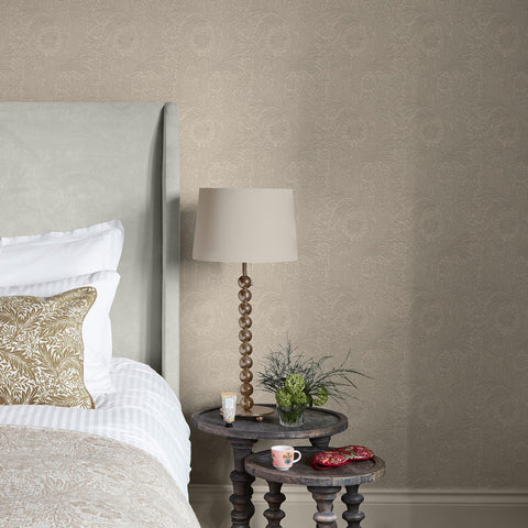 William Morris at Home Marigold Paintable Wallpaper