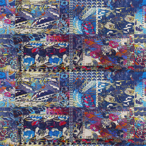 Spink & Edgar Barcelona fabric in Indigo
