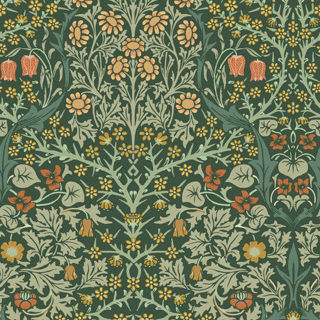 William Morris at Home Blackthorn Plum Wallpaper