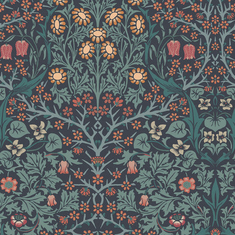 William Morris at Home Blackthorn Plum Wallpaper