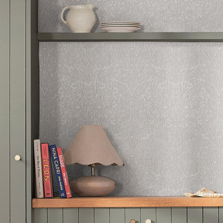 William Morris at Home Blackthorn Plum Wallpaper