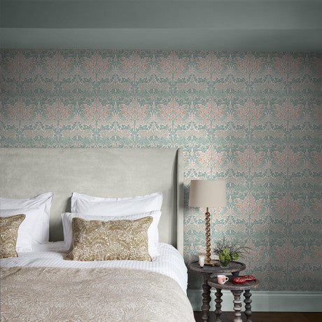 William Morris at Home Brother Rabbit Paintable Wallpaper – bowerbirds ...