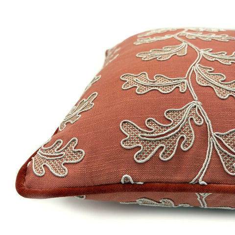 Linwood CUSHION HELENA SOFT CORAL Corner