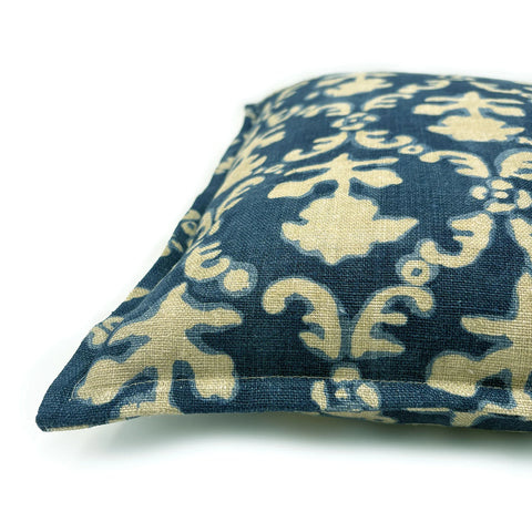 Linwood CUSHION HINAKO INDIGO CORNER