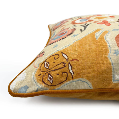 Linwood CUSHION PIPILI CHICKPEA Corner