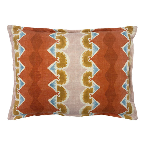 Linwood CUSHION TAIKI BRICK RED FRONT