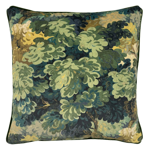 Linwood CUSHION ENGLISH OAK LEAF FRONT