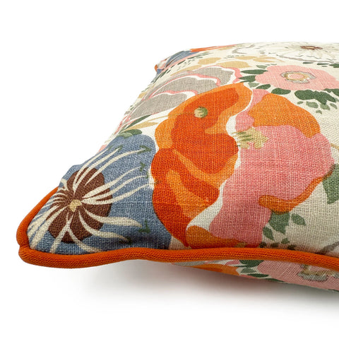 Linwood CUSHION FLORI JONI TANGERINE CORNER