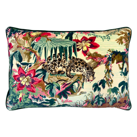 Jungle Rumble Leopard Cushion
