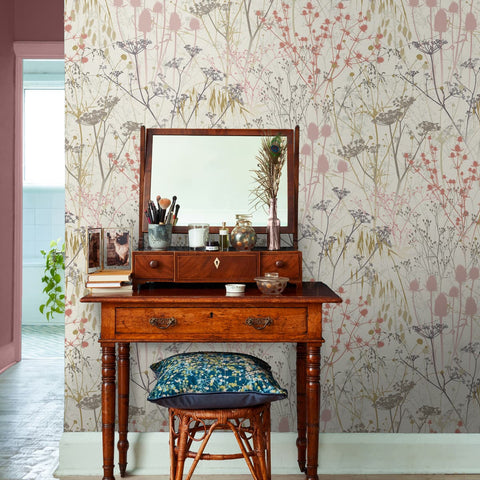 Clarissa Hulse Summer Border Shell Wallpaper