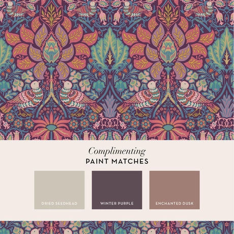 William Morris at Home Dove & Rose Olive Wallpaper