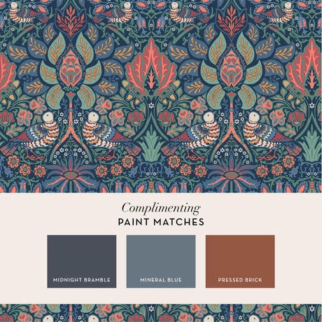 William Morris at Home Dove & Rose Olive Wallpaper