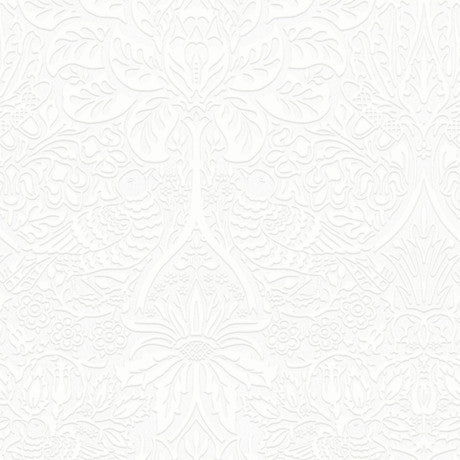 William Morris at Home Dove & Rose Haze Wallpaper