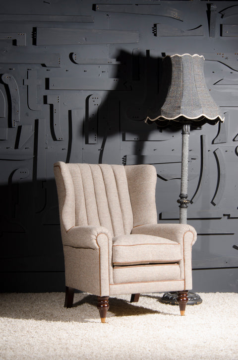 Dunmore Armchair Harris Tweed Promotion