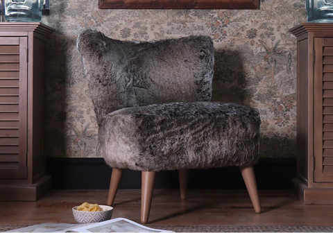 Tetrad Fairy Chair Wolf Fur