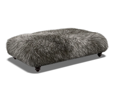 Tetrad Fairy Stool Footstool Wolf Fur