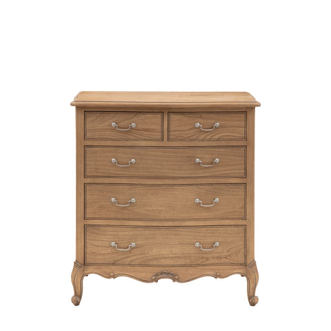 Chic 5 Drawer Chest
