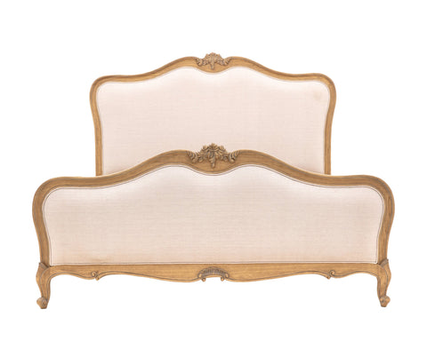 Chic Linen Upholstered Super King Size 6' Bed Frame