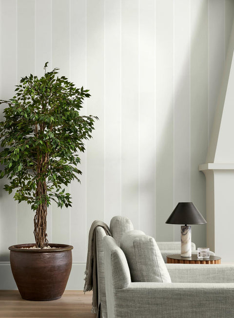 Graham & Brown Baroque Flock Natural Wallpaper