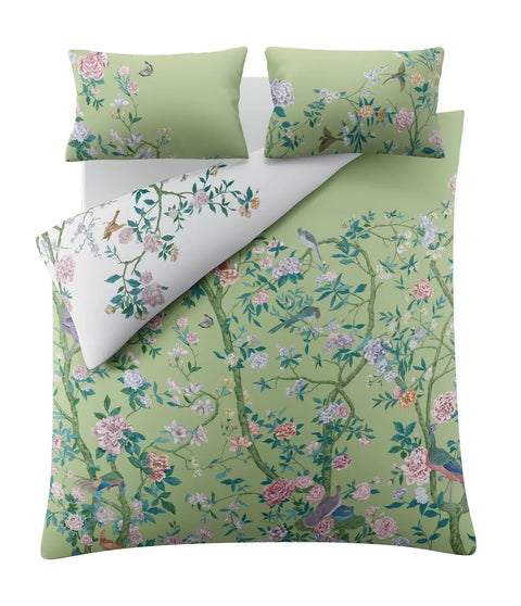 Graham & Brown Chinoiserie Garden Green Duvet Cover Set 4