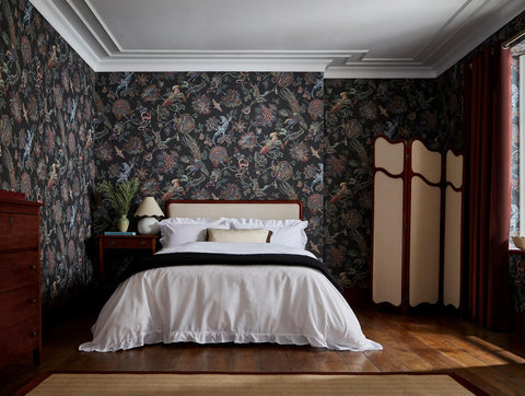 Graham & Brown Eternal Weave Black Wallpaper